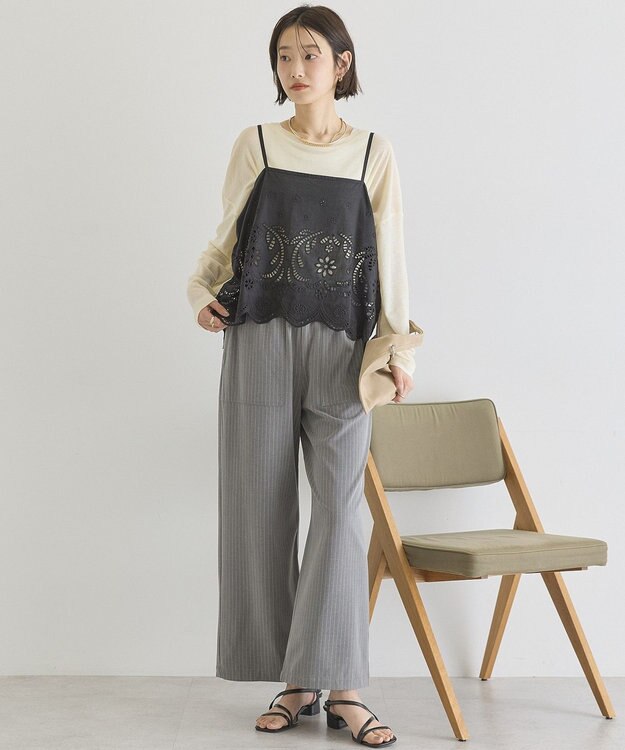 AMERICAN HOLIC レースビスチェ Black