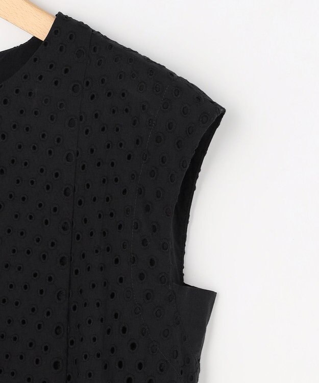 組曲 【先行予約】エンブロイダリーレース ワンピース ブラック系