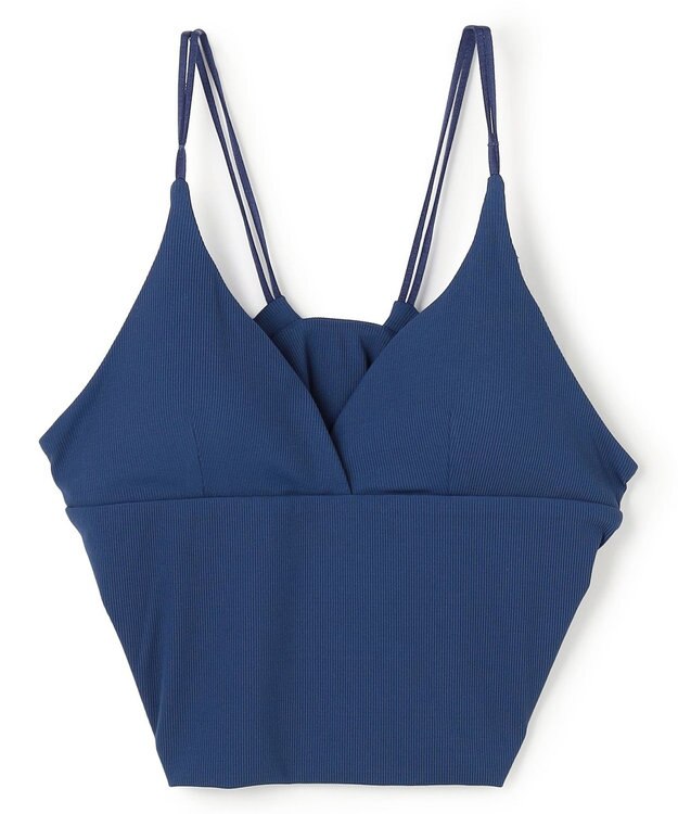 uncrave 【DAWN×uncrave】 CUP IN BRA TOP DOUBLE ブルー