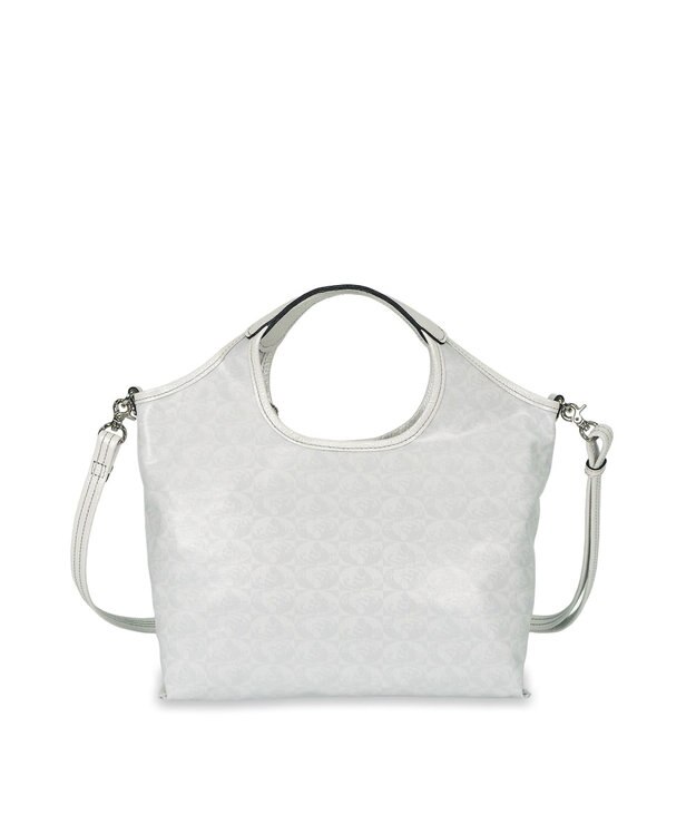 PELLE BORSA 2WAYハンドバッグ Alive アライブ 9085 ホワイト