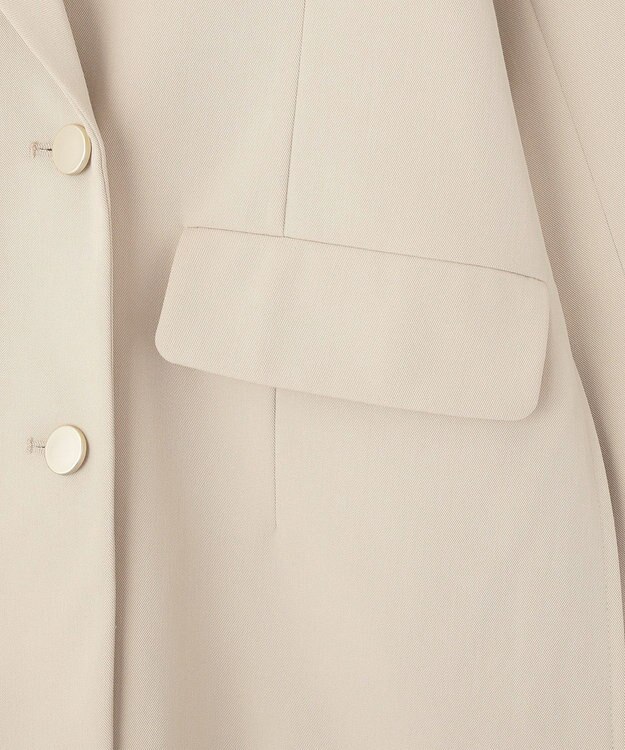 earth music&ecology ダブルジャケット Light Beige