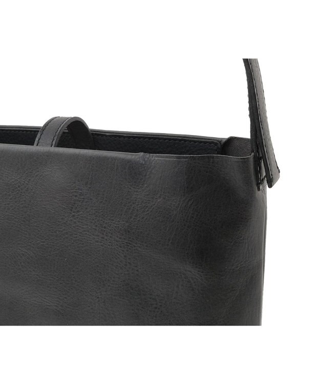 genten ルヴィド ショルダーバッグ ダークグレー