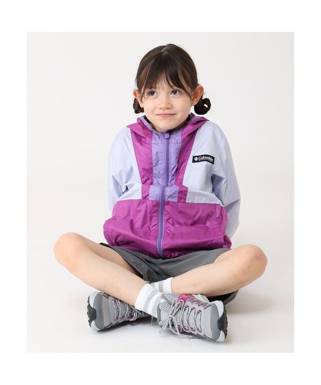 Columbia Columbia/ 【KIDS】バックボウルフーデッドウインドブレイカー /コロンビア Snowdrift、 Razzle、 Paisley Purple