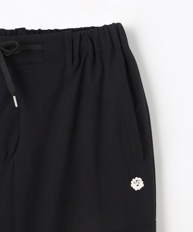 PW CIRCULUS 【撥水加工 / ストレッチ】【MEN】ワイド中綿カーゴパンツ ゴルフ ブラック系