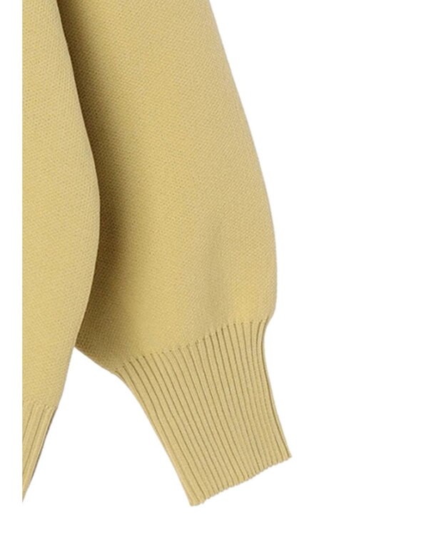 earth music&ecology スポンディッシュミドル丈カーディガン Yellow