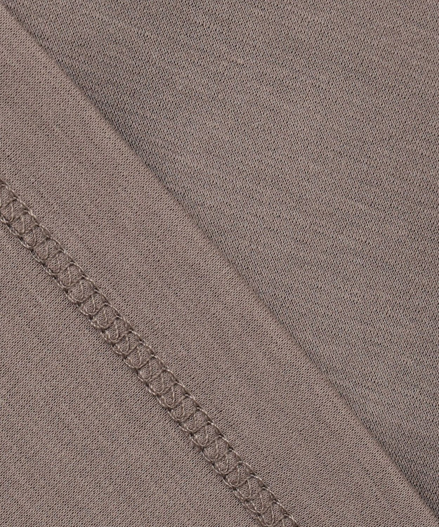 組曲 L 【接触冷感】コンビネーションポンチデザイン カットソー カーキ系