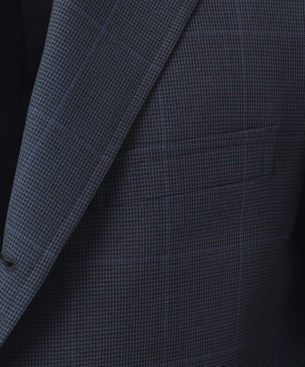 J.PRESS MEN 【WEB・一部店舗限定】マイクロハウンドトゥース スーツ ネイビー系8
