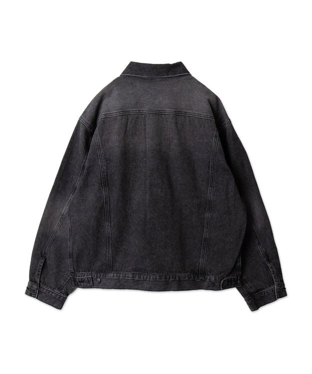 WEGO 【ユニセックス着用ITEM】BIGデニムジャケット デニムブラックソノタ