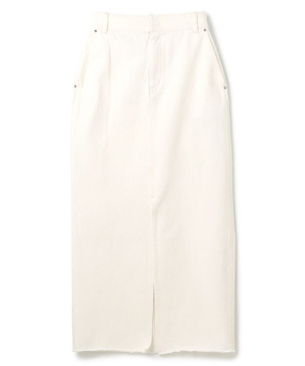 uncrave デニム スカート（uncrave WHITE） オフ