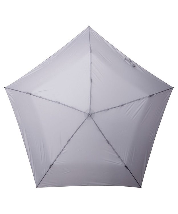 MOONBAT Magical tech(マジカルテック) 超軽量 折りたたみ傘 72g プレーン UV 大きめ55cm ライトグレー