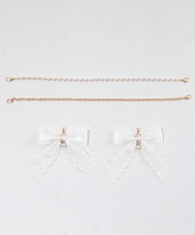 WEGO 【痛バ＆推し活グッズ】きらめきDIYパールチャームセットLL ホワイト