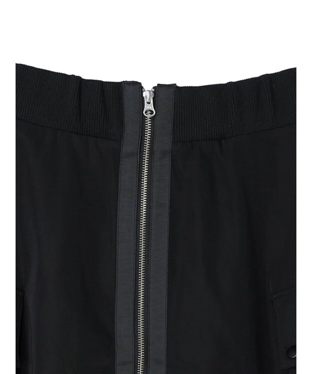 Green Parks ・ＳＵＧＡＲ　ＳＰＯＯＮ　ミリタリーフレアスカート Black