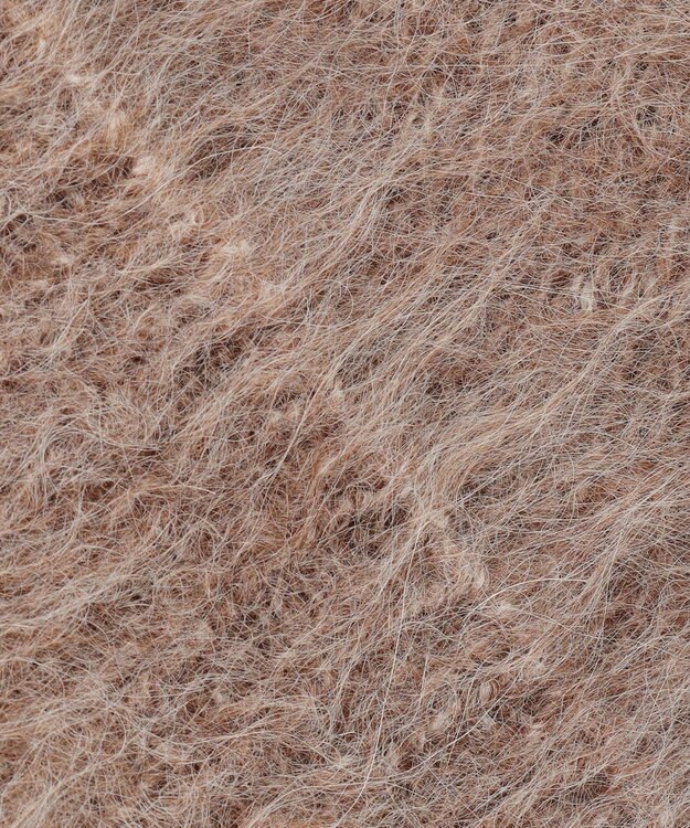 BEIGE， SENECA / アルパカウールショートシャギーニット Taupe