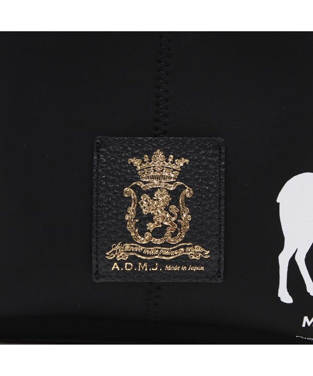 A.D.M.J. 【魔法のように軽い】マジックライト/キューブトート21cm(Dカン＋) NEGRO,A