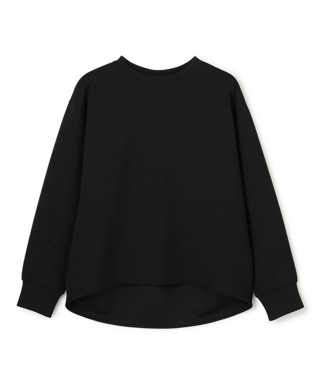 UNFILO L BEAUTY FORM JERSEY バックフォルム プルオーバー ブラック