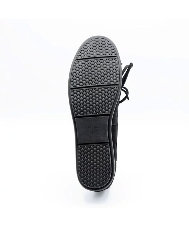 APOM フリンジモカシン15 ブラックスエード