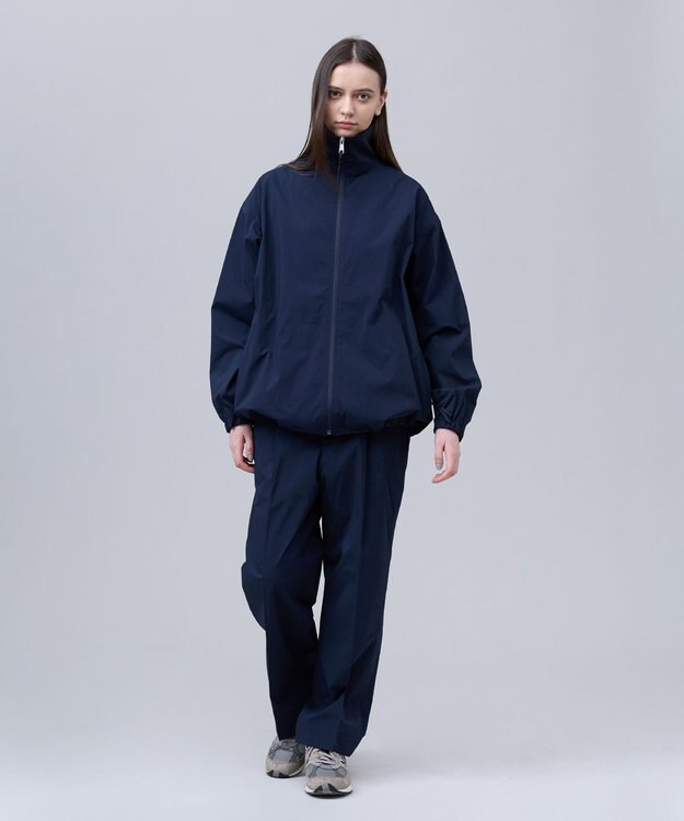 J.PRESS MEN 【J.PRESS ORIGINALS】【UNISEX】Nylon Polyurethane Dray Stretch Truck Jacket ネイビー系