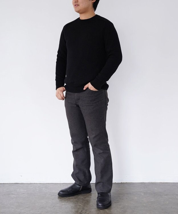 TOQUE 〈高垣麗子さんコラボ〉【ユニセックス】ベビーアルパカラグランニット 漆黒