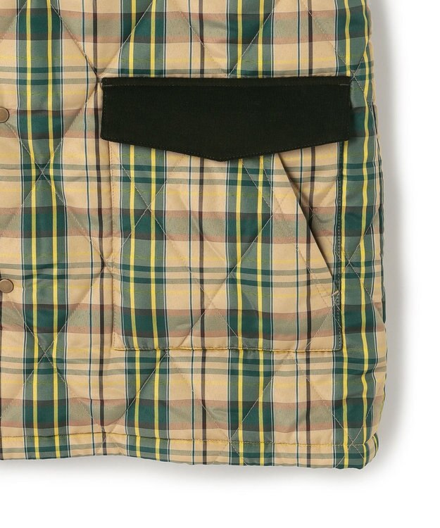 J.PRESS YORK STREET 【WOMEN】チャックキルティング ショートコート ベージュ系3