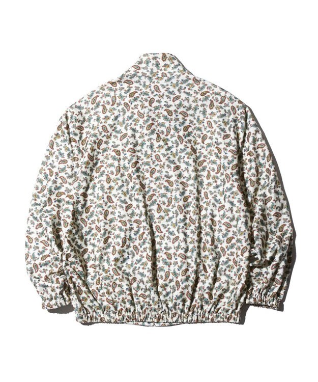 J.PRESS MEN 【J.PRESS ORIGINALS】PAISLEY GOLF JACKET / JAPAN MADE ホワイト系3