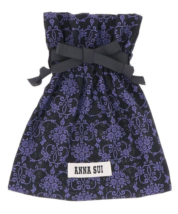 ANNA SUI ロジェ 内ファスナーミニ財布 ワイン