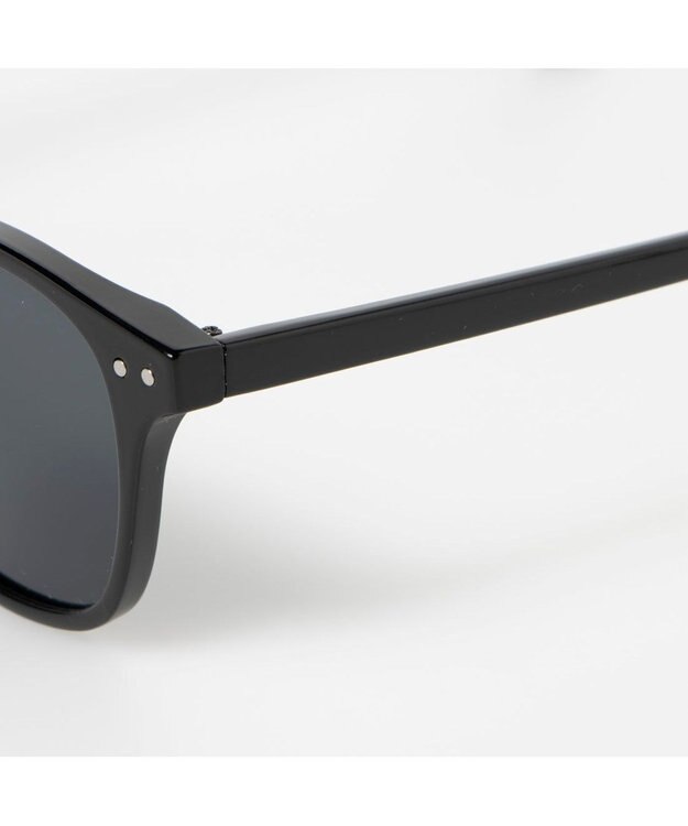 UNBILLION カシュカシュ cachecache / 細フレームサングラス ダークブラック