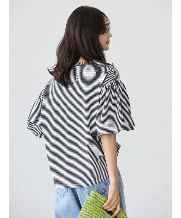 AMERICAN HOLIC ボリュームスリーブカットプルオーバー Border