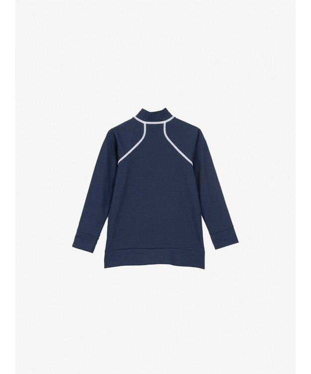 HELLY HANSEN 【キッズ・UVカット・耐海水・耐塩素】ロングスリーブ HHフルジップラッシュガード オーシャンネイビー