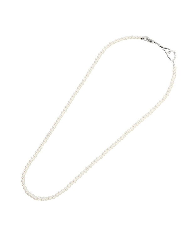 YECCA VECCA パールフックネックレス Silver