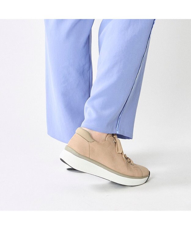 MODE ET JACOMO <MODE ET JACOMO>【軽量】レースアップ厚底スニーカー オークヌバック