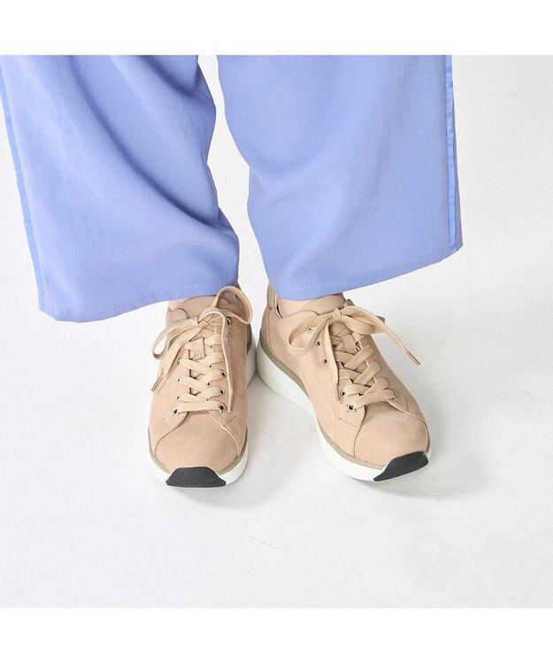 MODE ET JACOMO <MODE ET JACOMO>【軽量】レースアップ厚底スニーカー オークヌバック