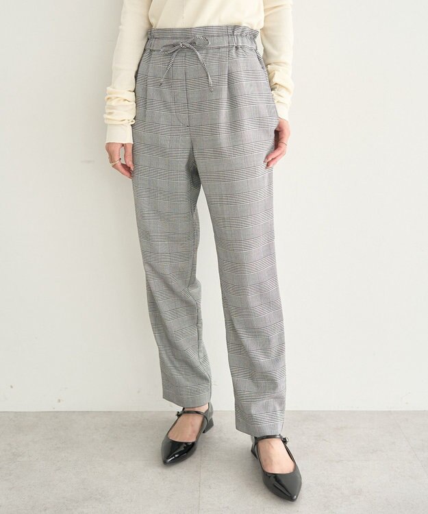 earth music&ecology ＴＲテーパードパンツ Check