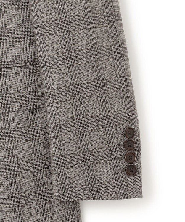 J.PRESS MEN 【J.PRESS MOVING】Albino Torello Viera グレナカートチェック ジャケット ブラウン系3