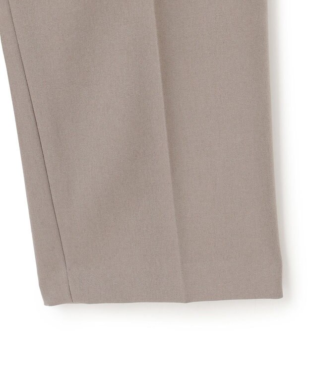 uncrave プルーフウールライクツイル ワイドパンツ グレージュ