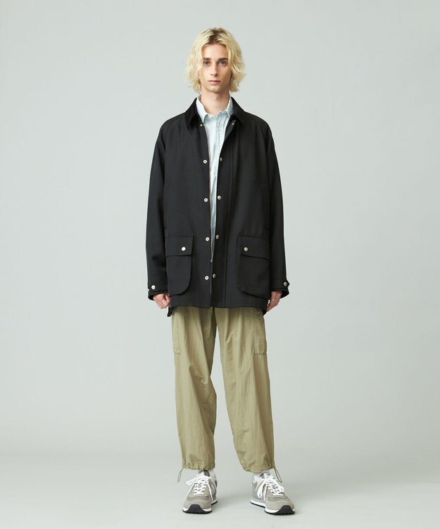 J.PRESS YORK STREET 【UNISEX】UNIVERSAL OVERALL×YORK STREET カバーオールジャケット ブラック系