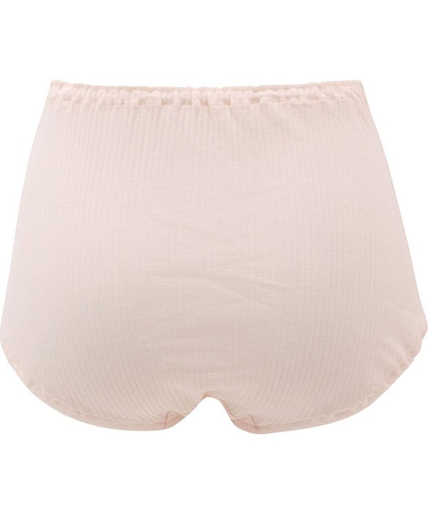 WACOAL ショーツ はきこみ丈ふかめ 綿100％(身生地) リブ素材 ラクなはきごこち 【ボディスエード】 レディース PPA503 /ワコール カカオ