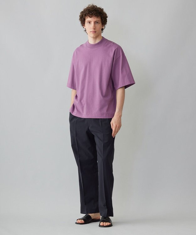 UNFILO MENS ビューティーフォルム 半袖TEE [24年春夏商品] パープル