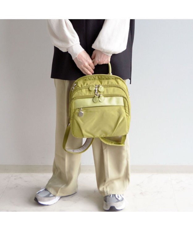 ACE BAGS & LUGGAGE Kanana project PJ1-4th リュックサック 67644 カナナ プロジェクト 軽い 軽量 旅行 イエローグリーン