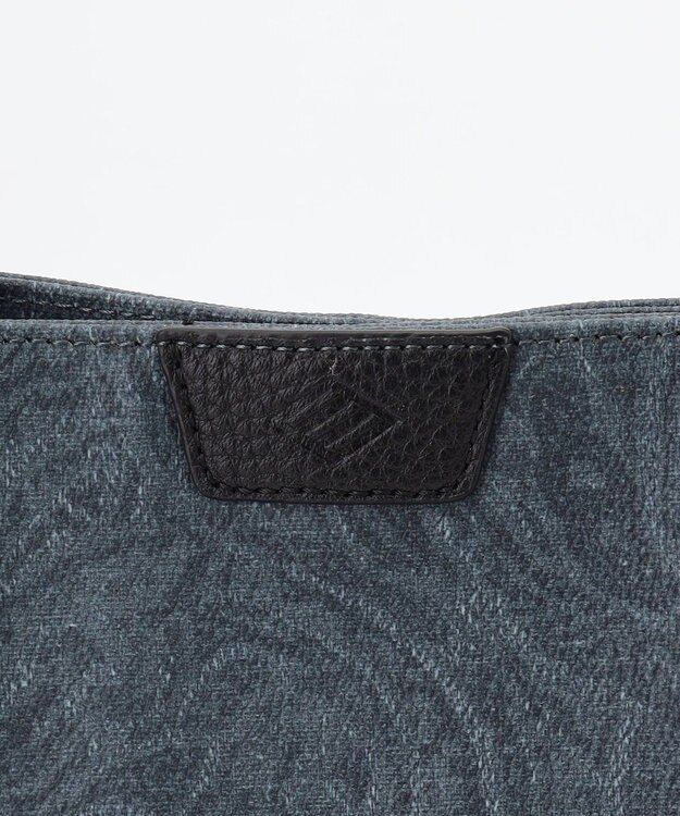 JOSEPH ABBOUD 【軽量/バッグINバッグ付き】ペイズリージャカードトート ネイビー系