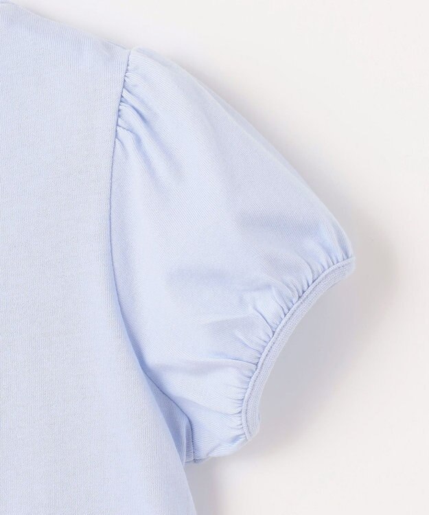 ANY KIDS しゃらしゃらモチーフ Tシャツ サックスブルー（ドレス）