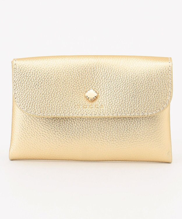 TOCCA TOCCA CLOVER KEYPOUCH キーリング付きマルチポーチ ゴールド系