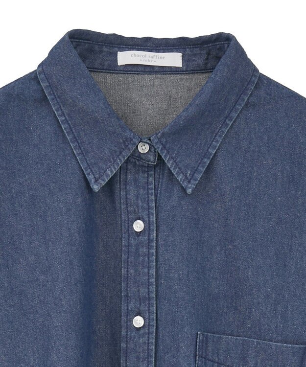 Green Parks デニムシャツ Indigo