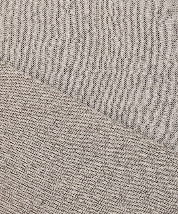 JOSEPH HOMME リネンナイロンプレーン　クルーネックニット アイボリー系