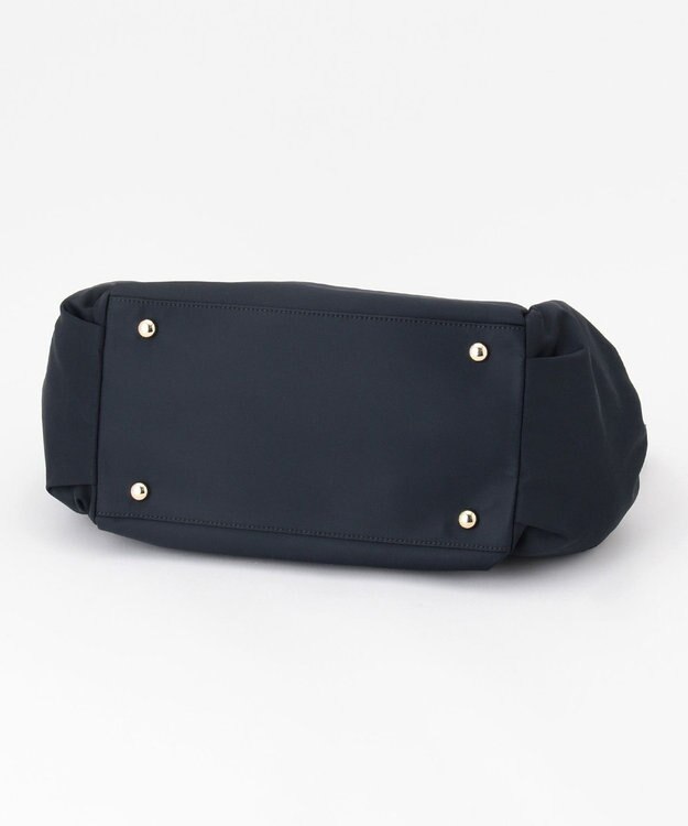 TOCCA DUAL RIBBON NYLON TOTE L トートバッグ L ネイビー系
