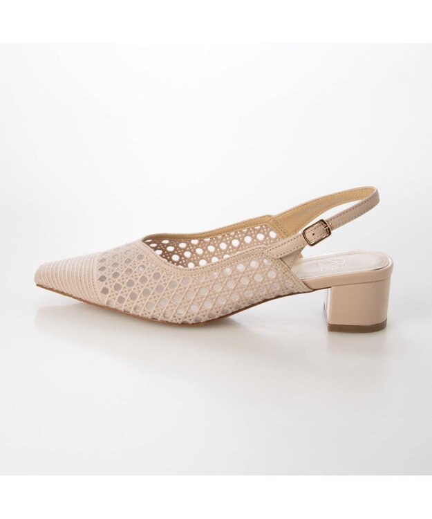 Riz raffinee <Riz raffinee>バックストラップパンプス ライトベージュ