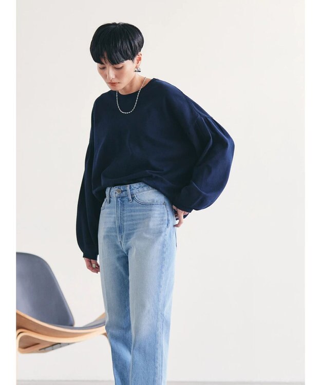 AMERICAN HOLIC 袖ボリュームニットプルオーバー Off White