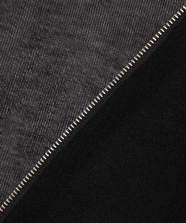 J.PRESS LADIES SHEER LIGHT KNIT ブルゾン ブラック系