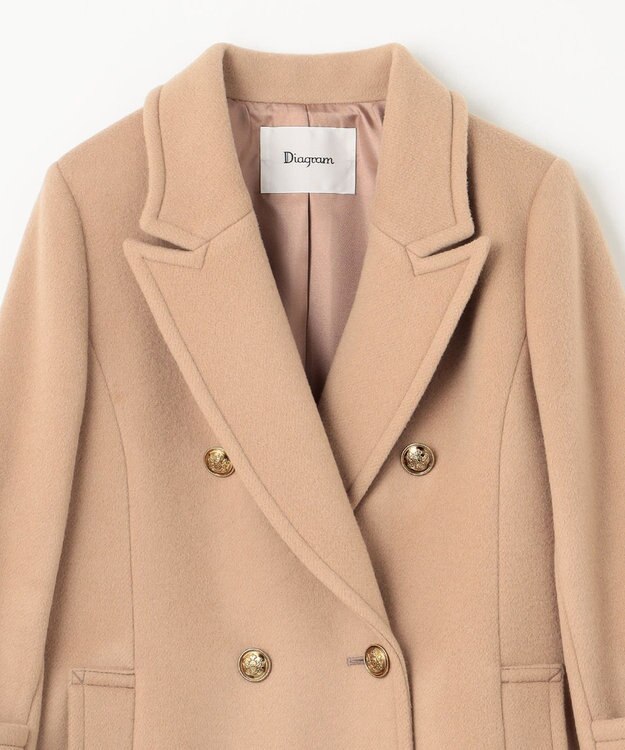 GRACE CONTINENTAL ウールチェスターコート キャメル