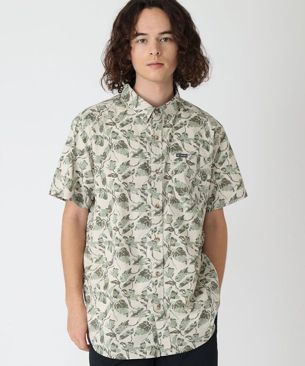 Columbia Columbia/ ラピッドリバーズプリントショートスリーブシャツ /コロンビア Dark Stone Vined