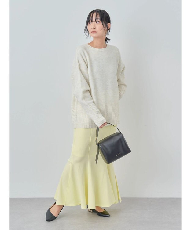 Green Parks ストレッチマーメイドスカート Yellow